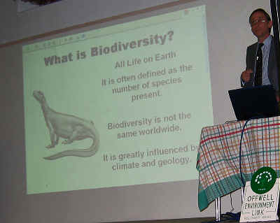 Biodiversity worldwide is explored in the lecture.